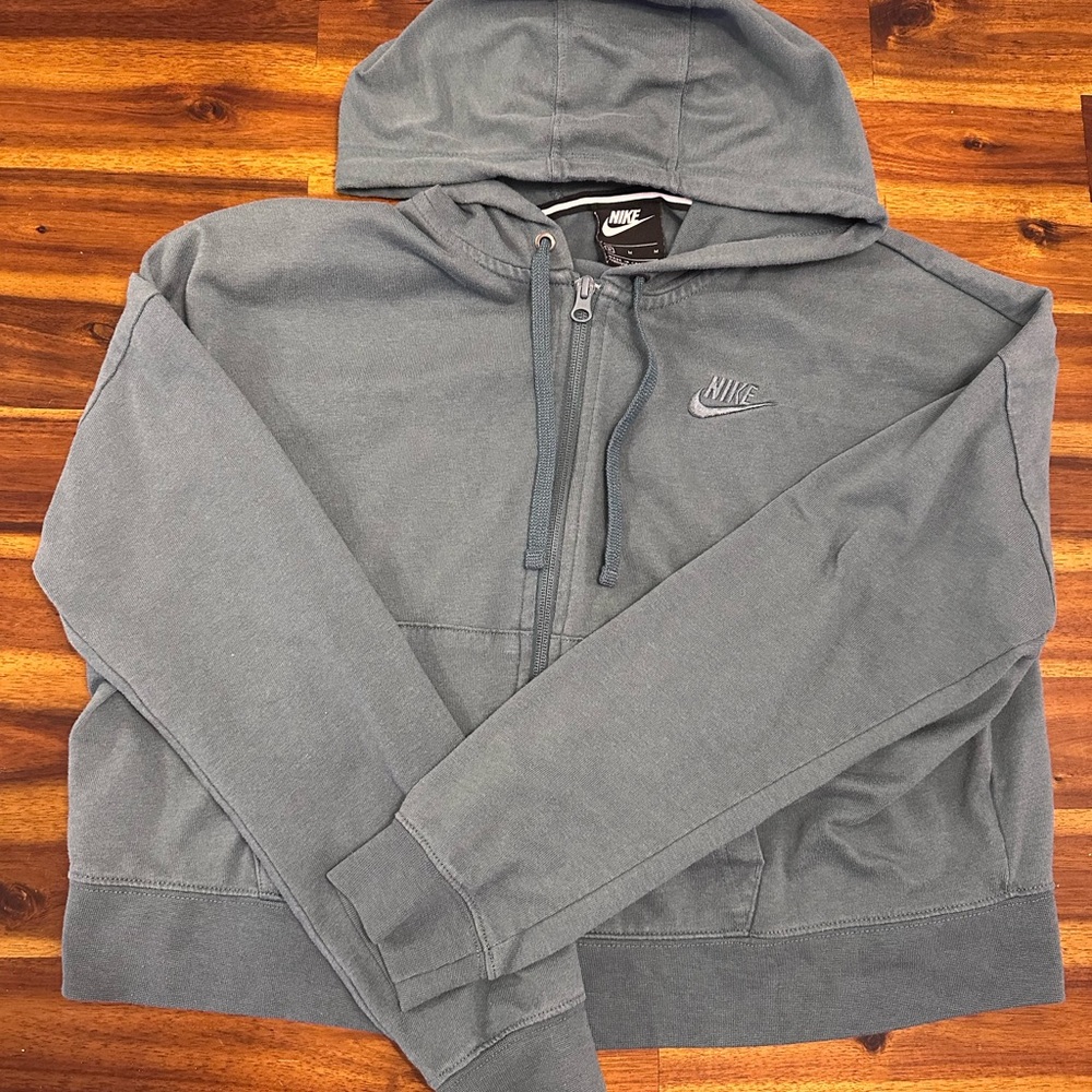 Nike Green Full-Zip Hoodie